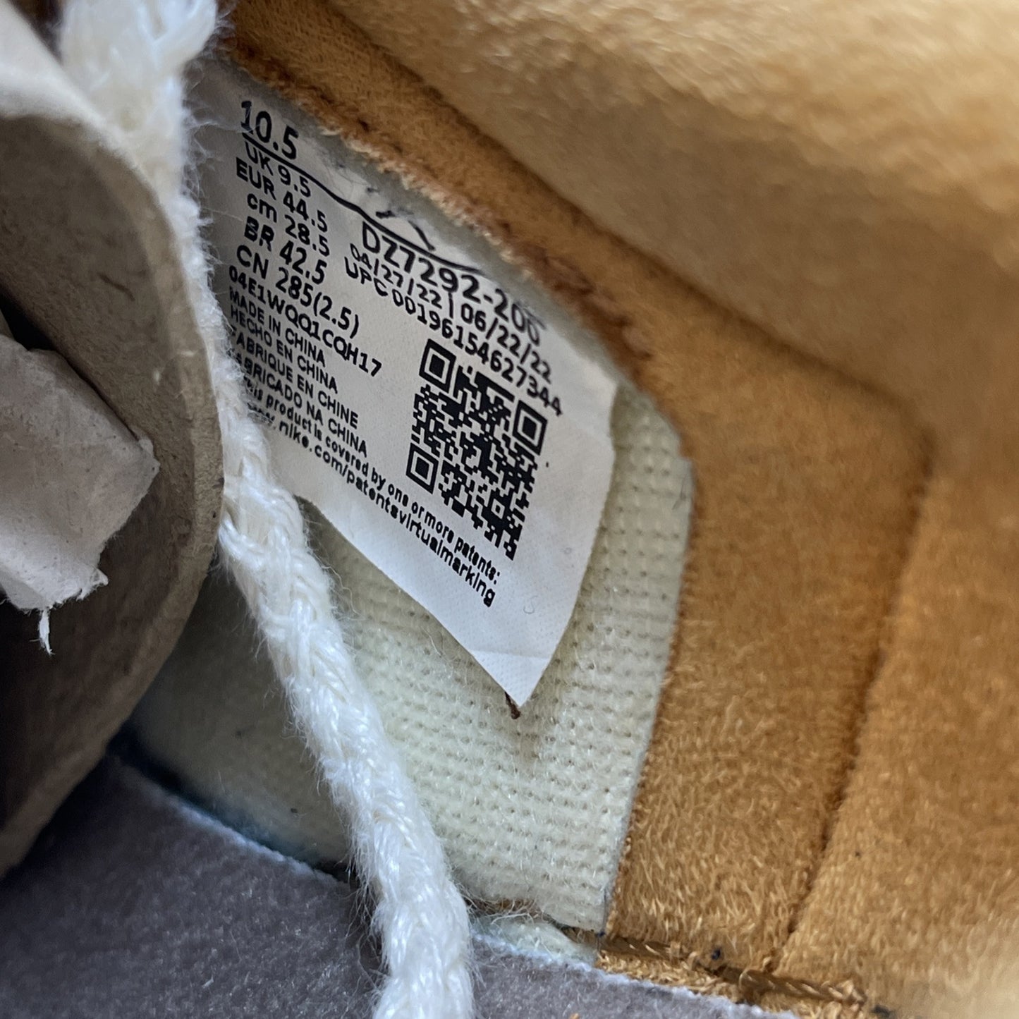 Size 10.5 - Jordan 1 Retro OG x Zion Williamson Low Voodoo Suede (DZ7292-200)