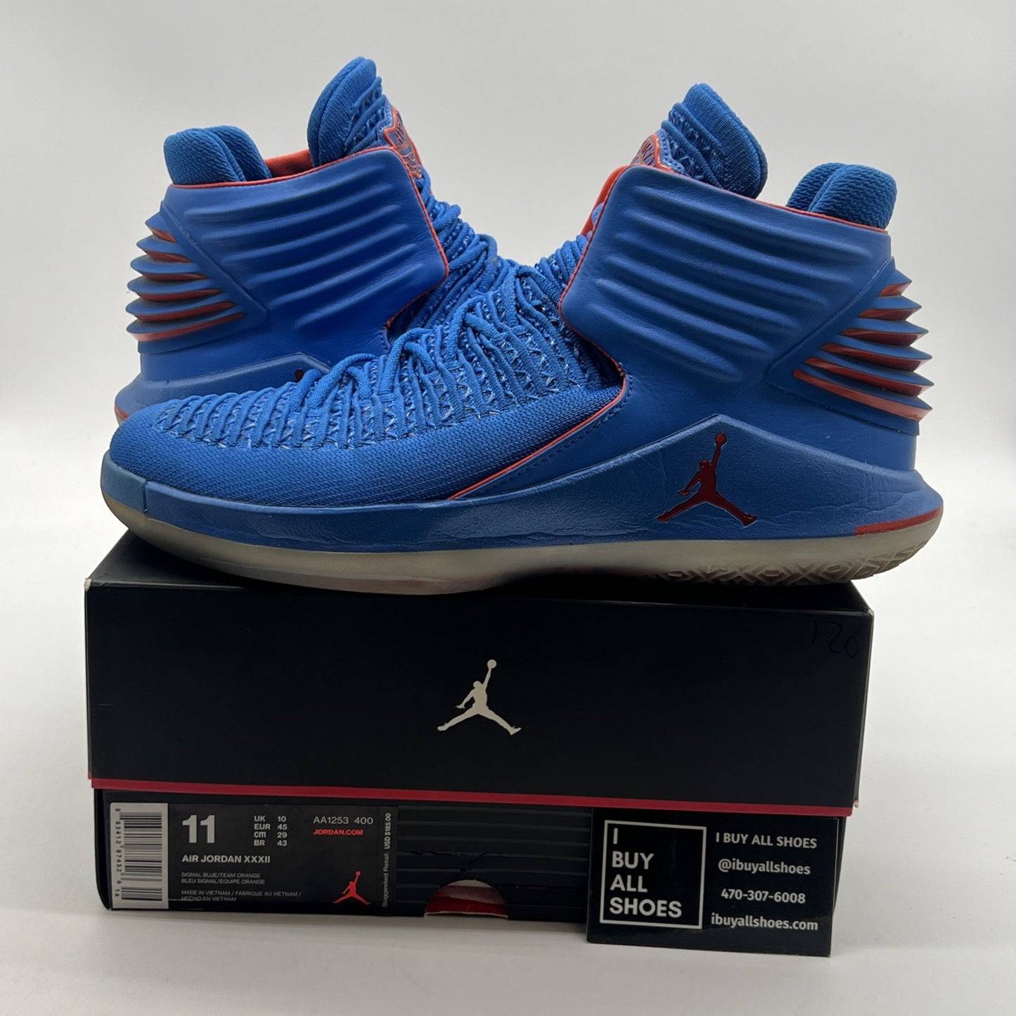 Size 11 - Air Jordan 32 Russell Westbrook (AA1253-400)