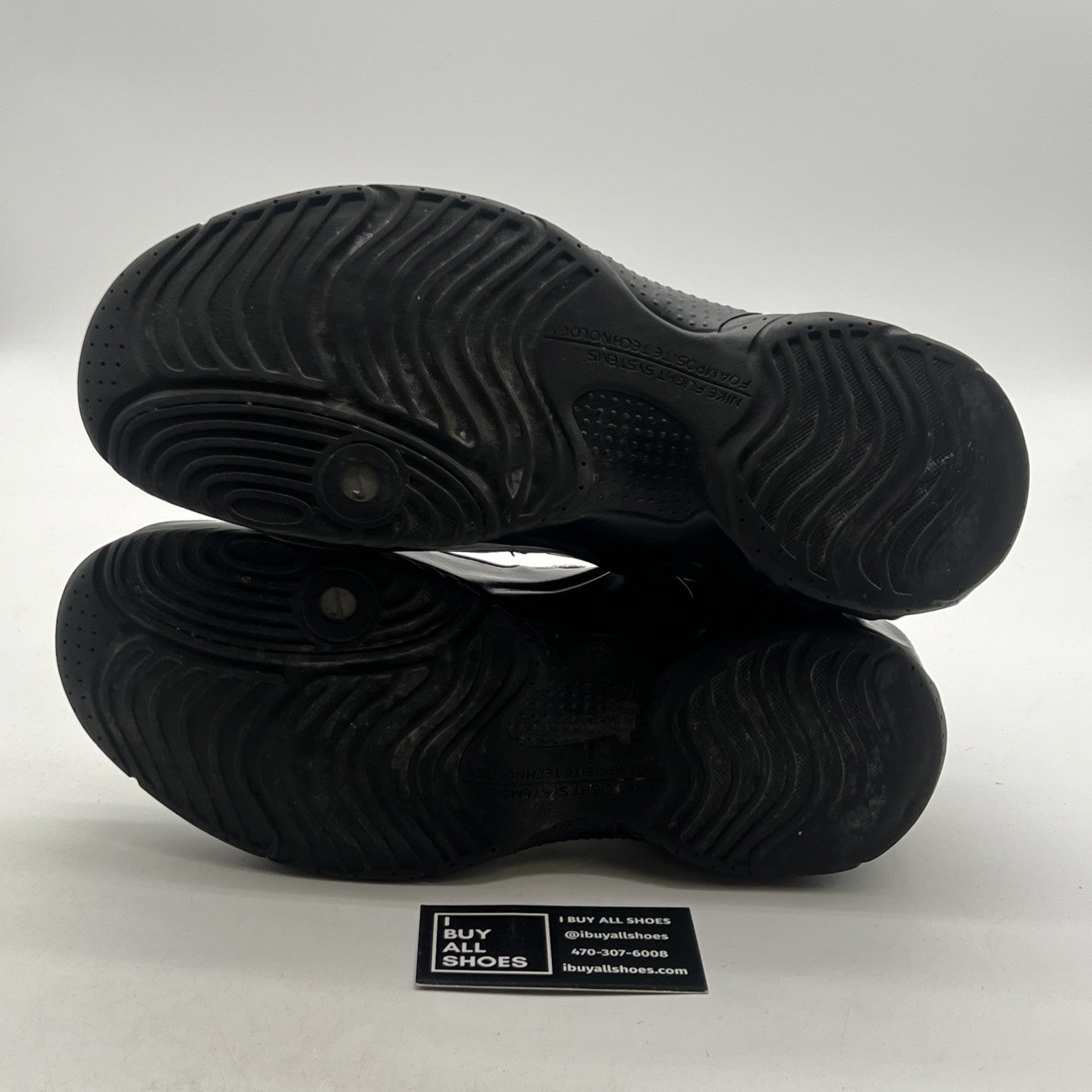 Size 10.5 - Nike Air Flightposite 2014 Carbon Fiber (642307-001)