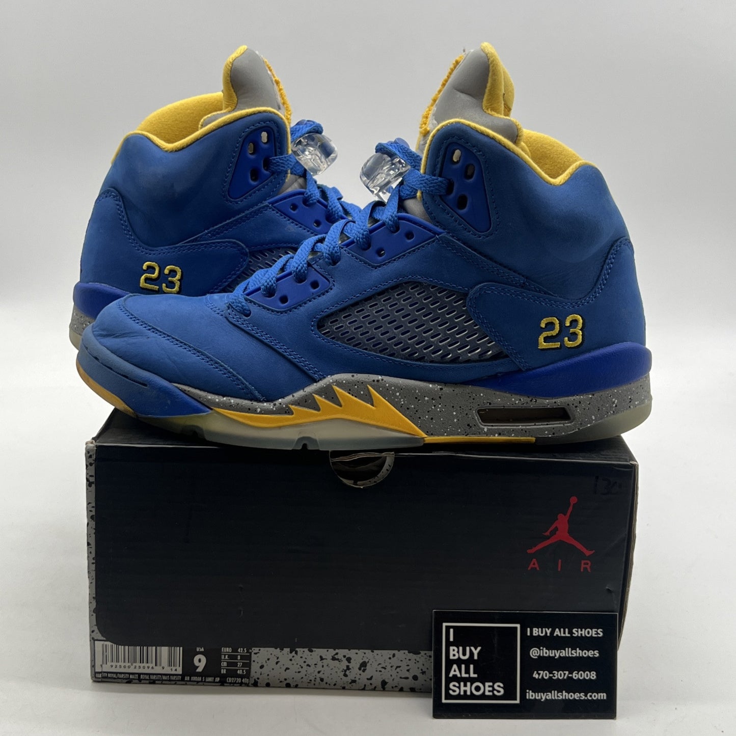 Size 9 - Air Jordan 5 Retro Laney (CD2720-400)