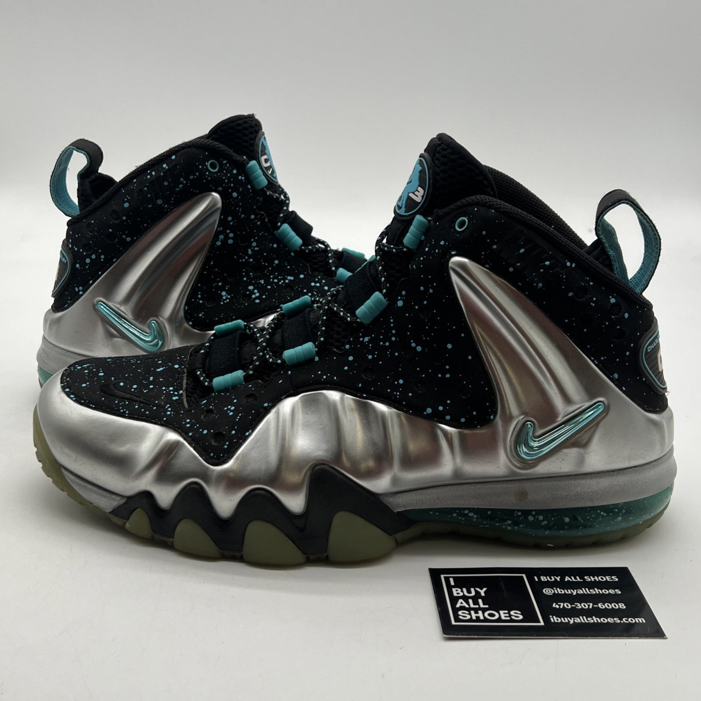 Size 10.5 - Nike Barkley Posite Max Splatter (555097-040)