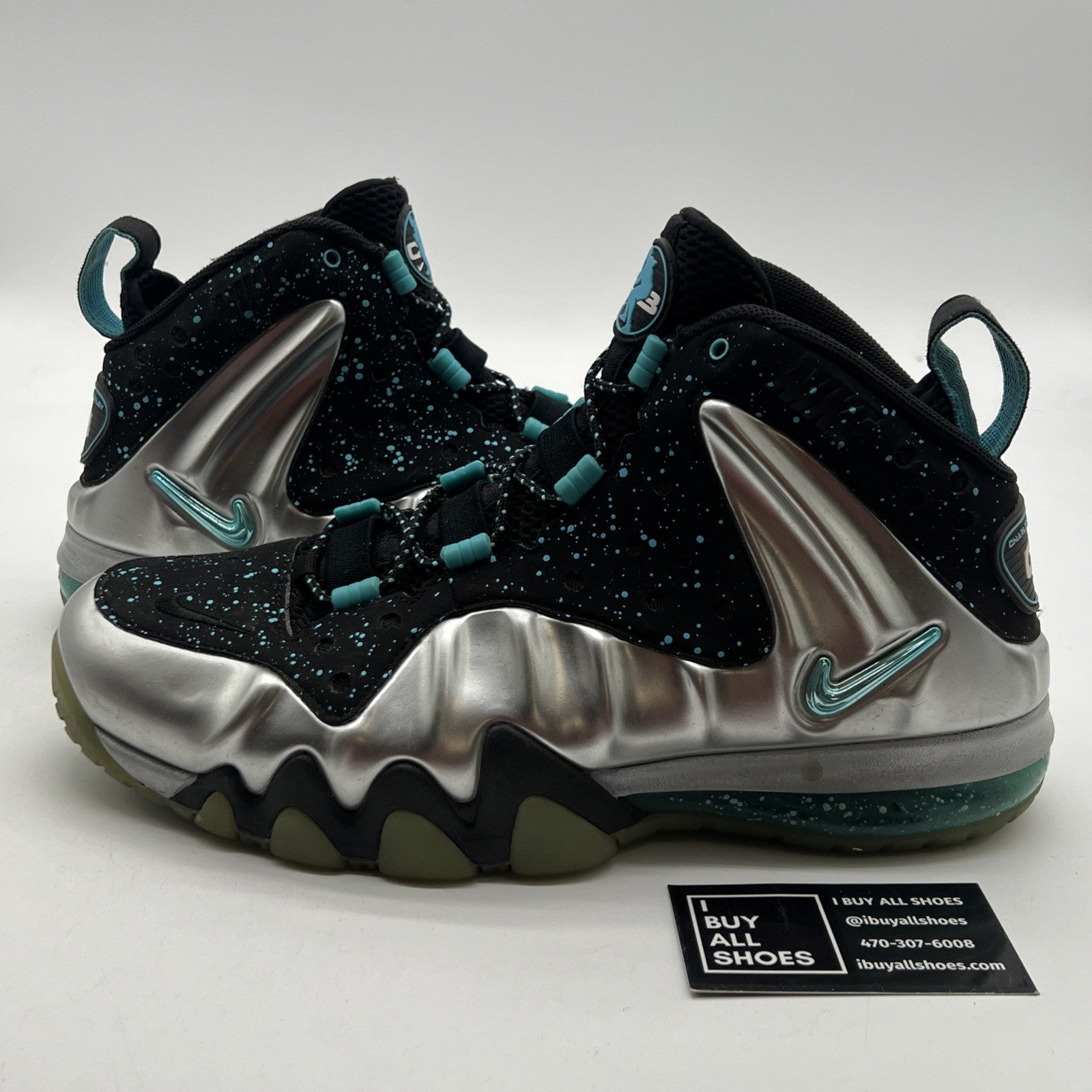 Size 10.5 - Nike Barkley Posite Max Splatter (555097-040)