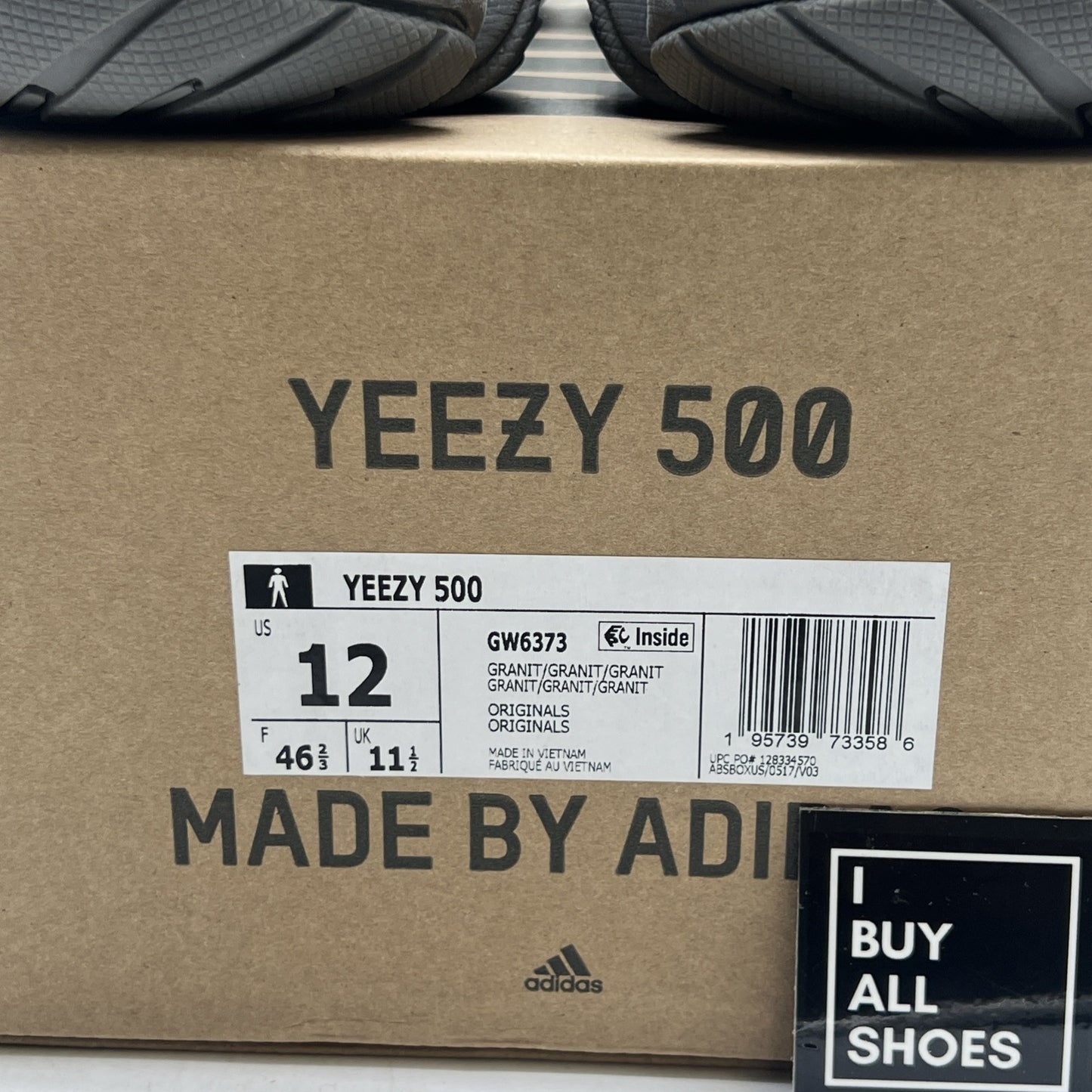 Size 12 - Adidas Yeezy 500 Granite 2022 (GW6373)
