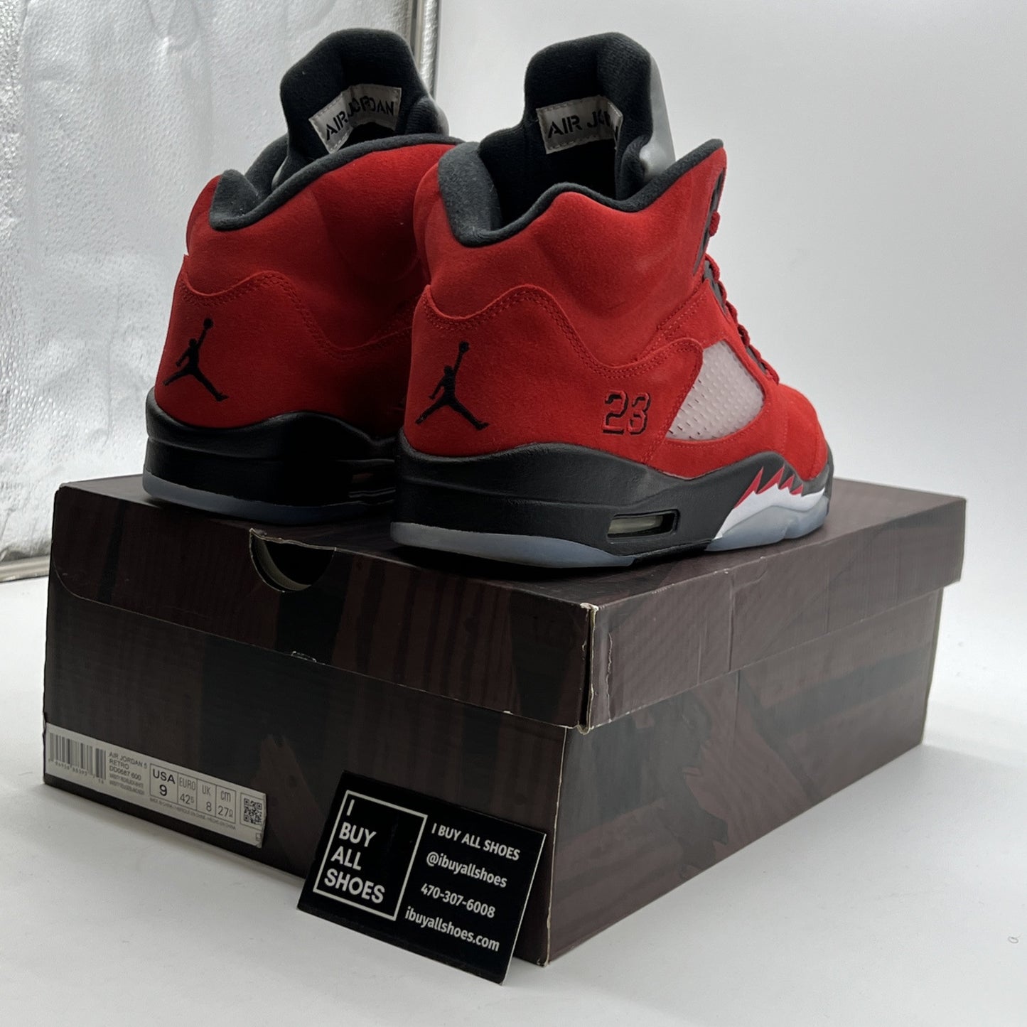 Size 9 - Air Jordan 5 Retro Mid Raging Bull (DD0587-600)