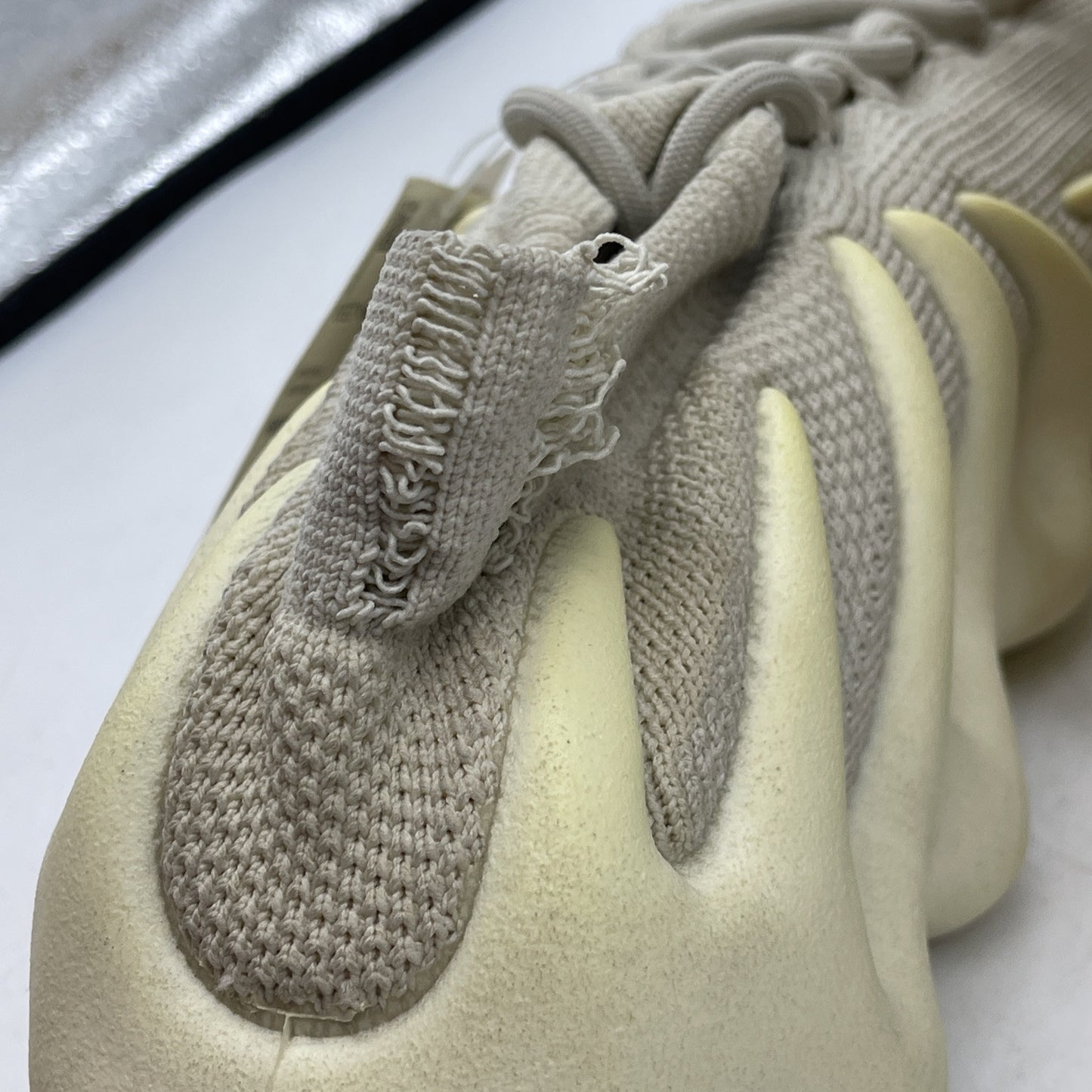 Size 10.5 - adidas Yeezy 450 Cloud White Suede (H68038)
