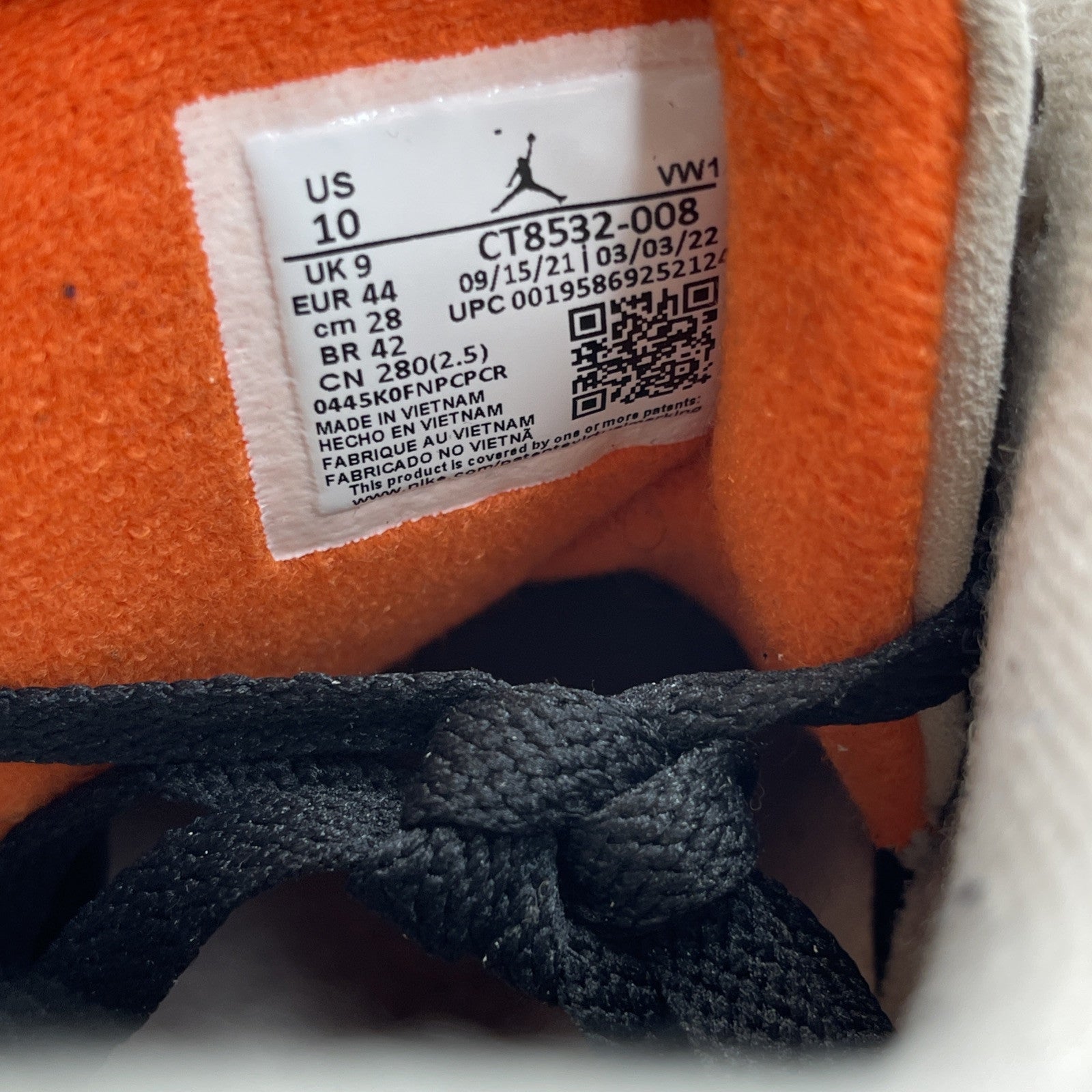 Size 10 - Jordan 3 Retro Mid Desert Elephant Black Suede Leather (CT8532-008)