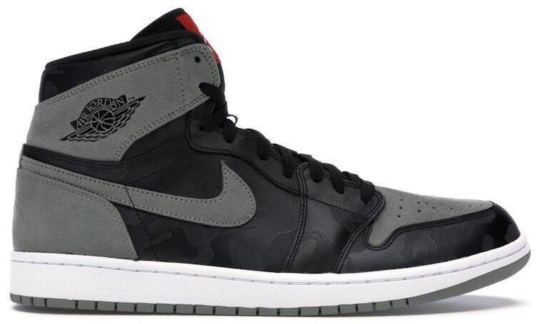 Size 10 - Air Jordan 1 Retro Premium High Shadow Camo Suede Leather (AA3993-034)