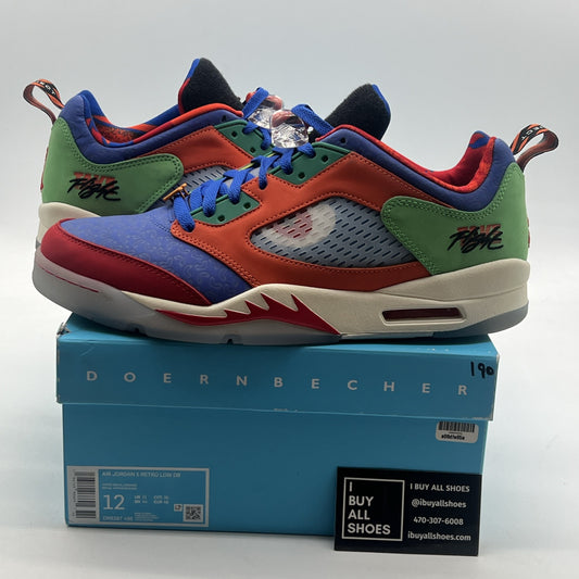 Size 12 - Air Jordan 5 Retro Low Doernbecher 2022 (DR6287-476)