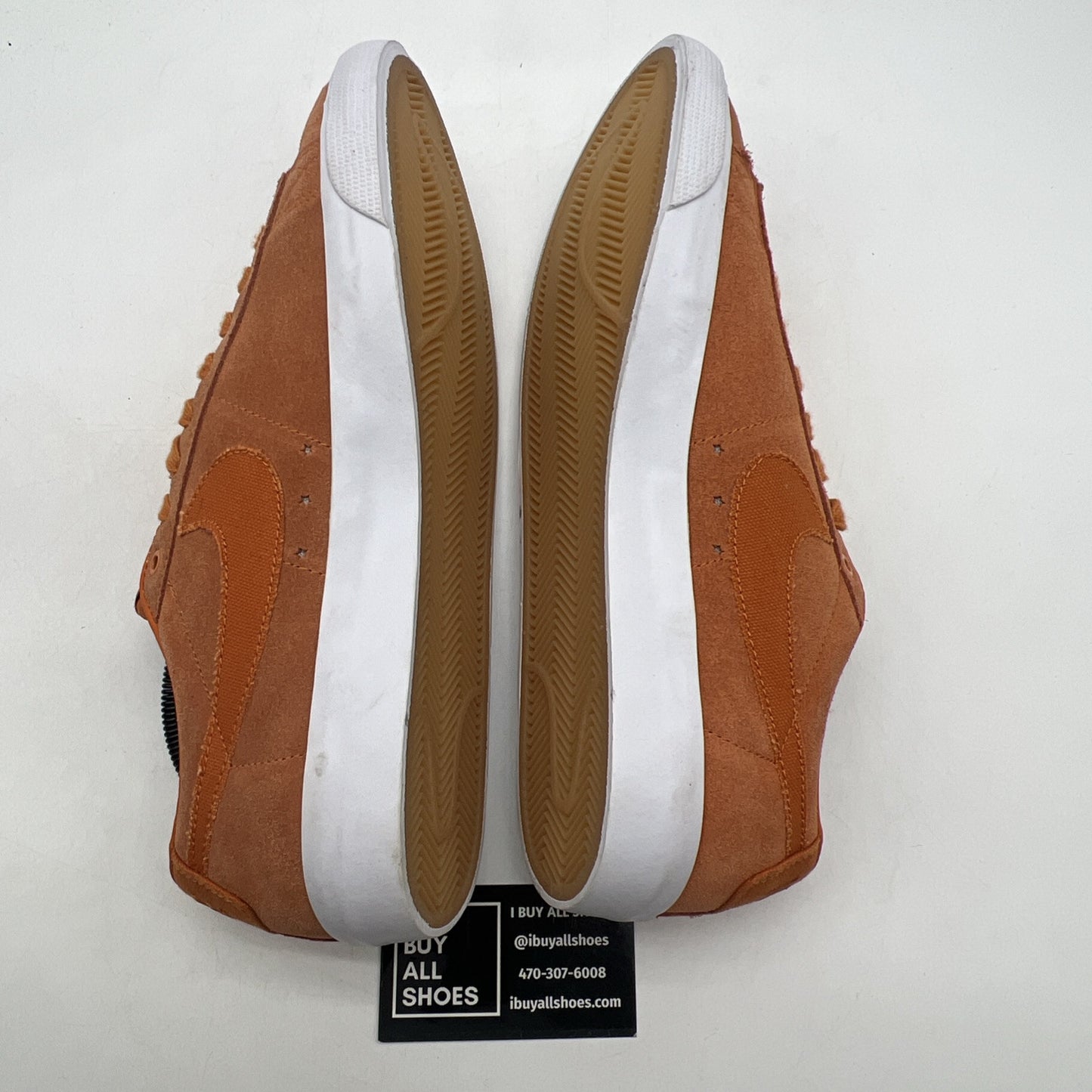 Size 10 - Nike Blazer GT SB Low Cinder Orange (704939-800)