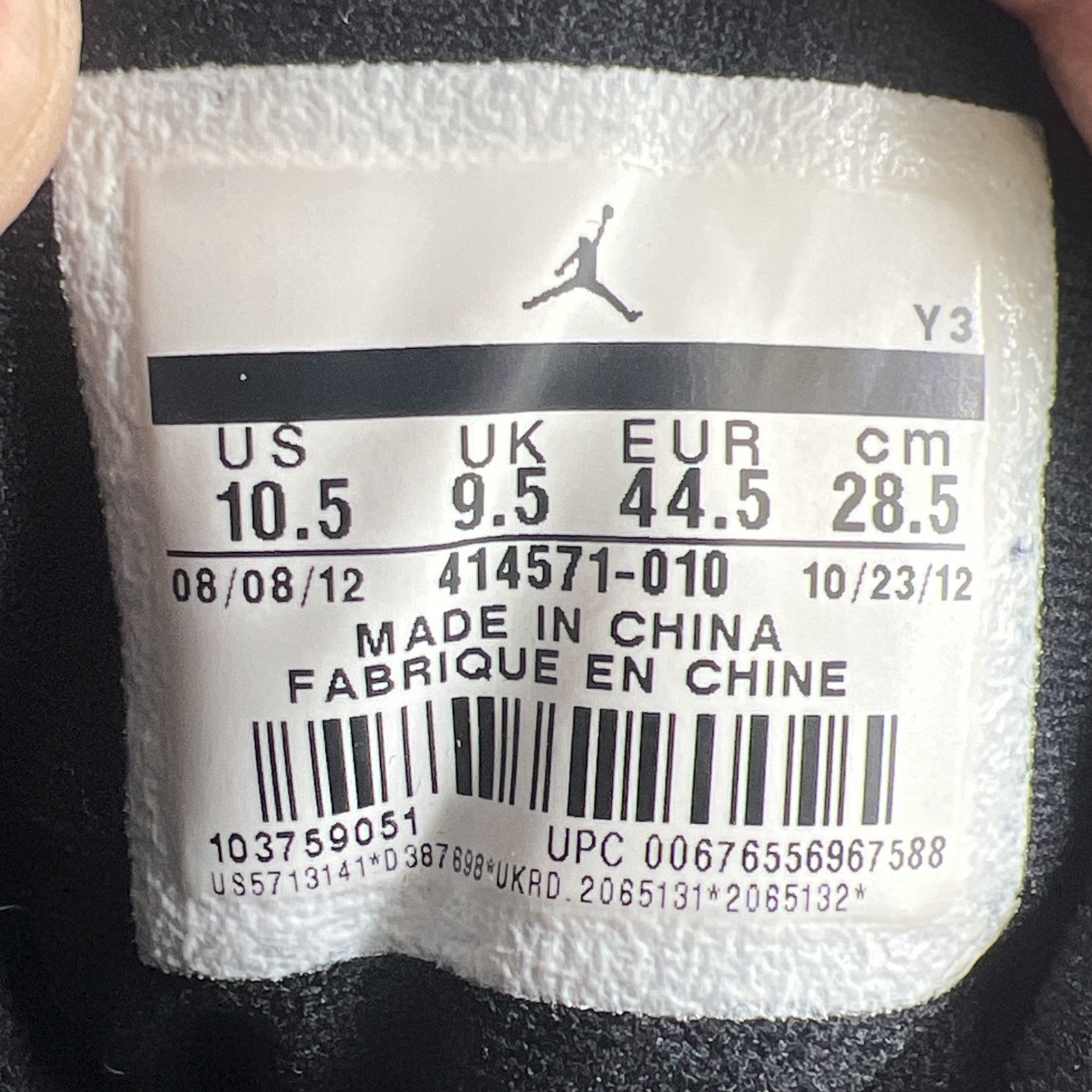 Size 10.5 - Air Jordan 13 Retro 2013 Bred (414571-010)