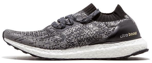 Size 13 - adidas UltraBoost Uncaged Core Black Grey White Suede (BB3900)