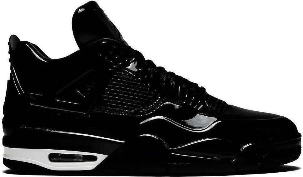Size 10.5 - Air Jordan 4 Retro 11Lab4 - Black (719864-010)