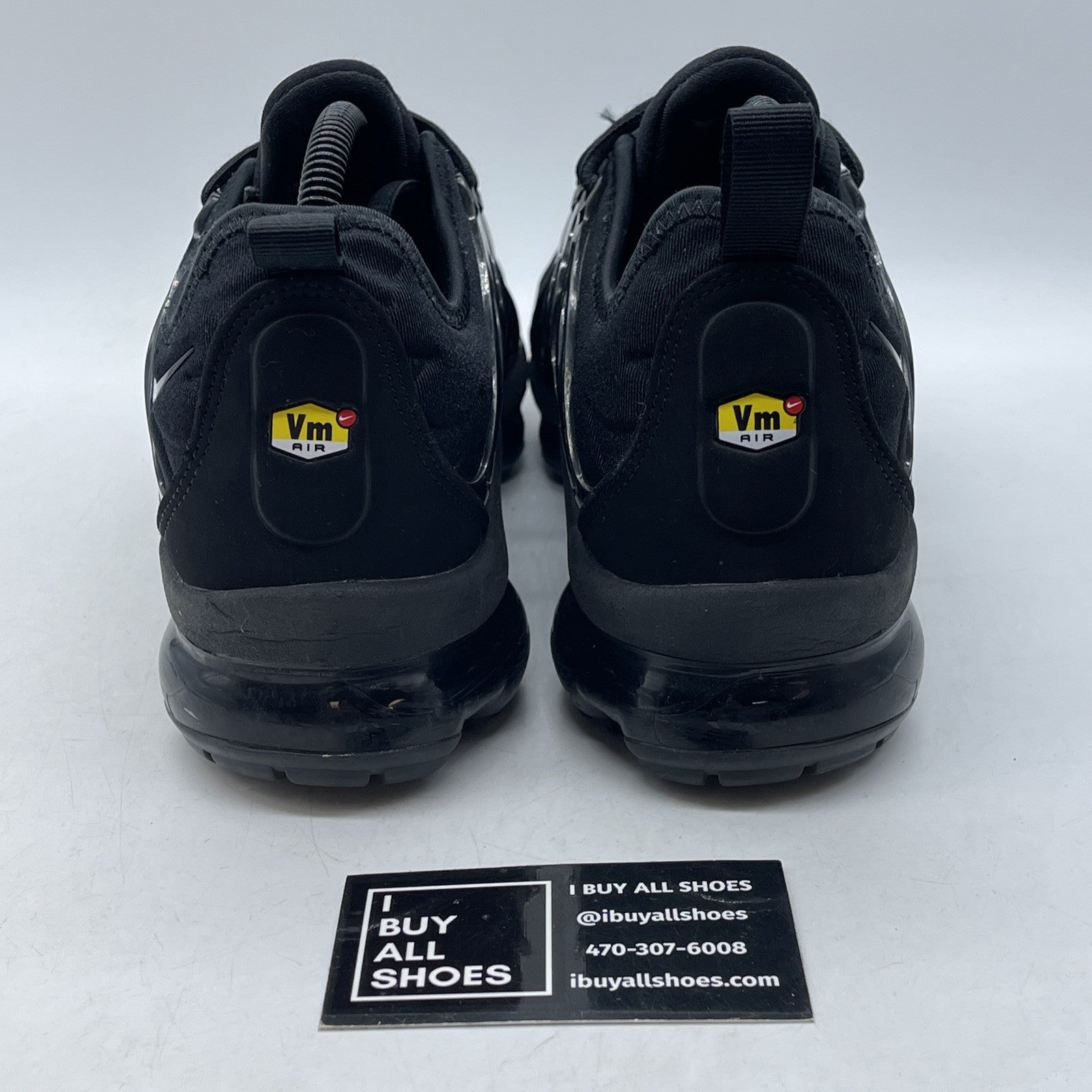 Size 8.5 - Nike Air VaporMax Plus Low Triple Black