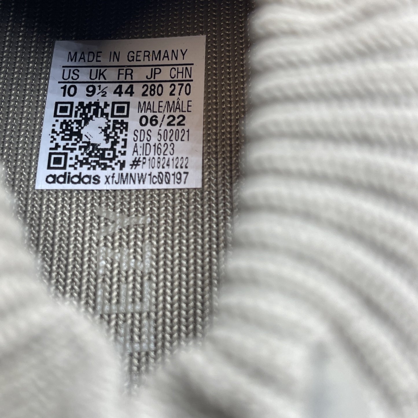 Size 10 - Adidas Yeezy 450 Stone Flax Brown Suede (ID1623)