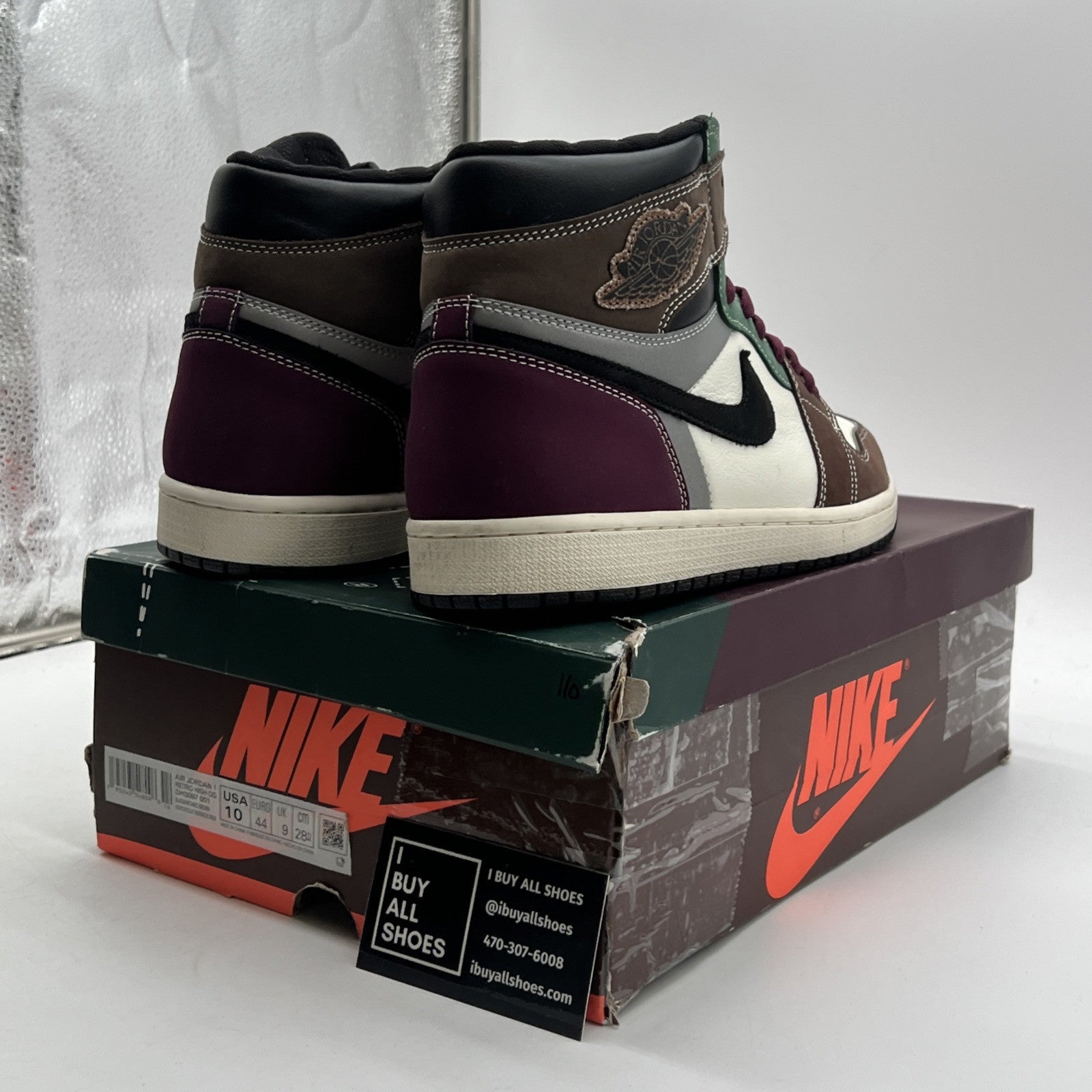 Size 10 - Air Jordan 1 High OG Crafted 2021 (DH3097-001)