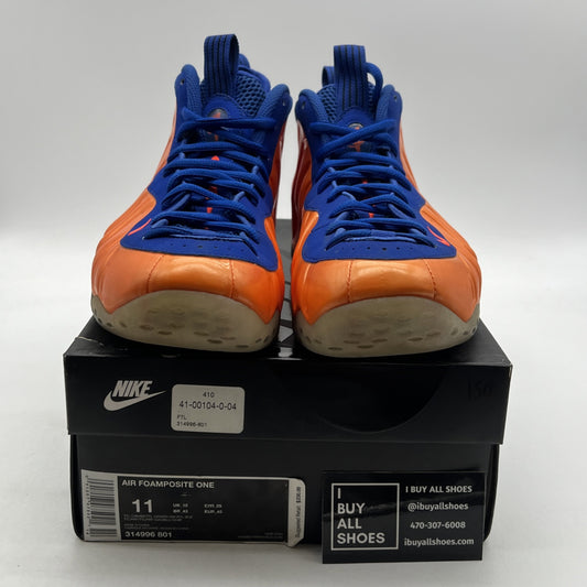 Size 11 - Nike Air Foamposite One Knicks (314996-801)