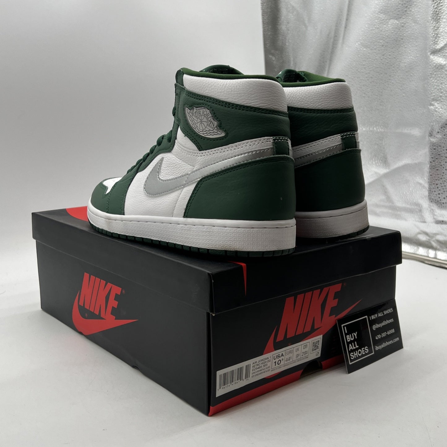 Size 10.5 - Air Jordan 1 Retro OG High Gorge Green (DZ5485-303)