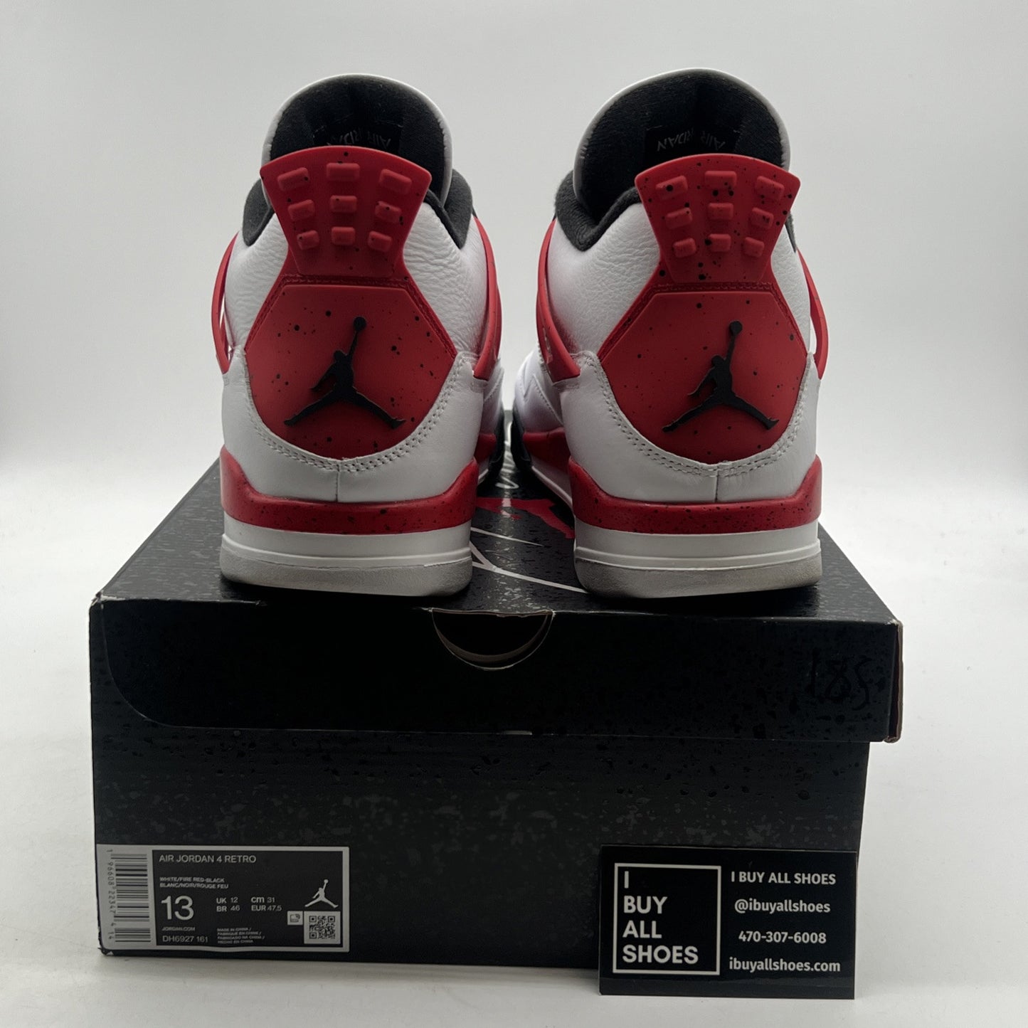 Size 13 - Air Jordan 4 Retro Mid Red Cement (DH6927-161)