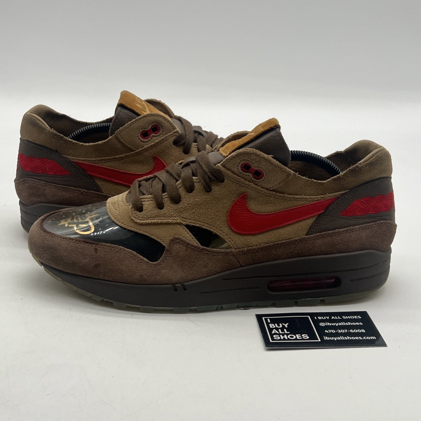 Size 11 - Nike CLOT x Air Max 1 Kiss Of Death CHA (DD1870-200)