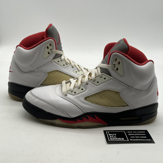 Size 10 - Air Jordan 5 Retro Mid Fire Red (136027-130)