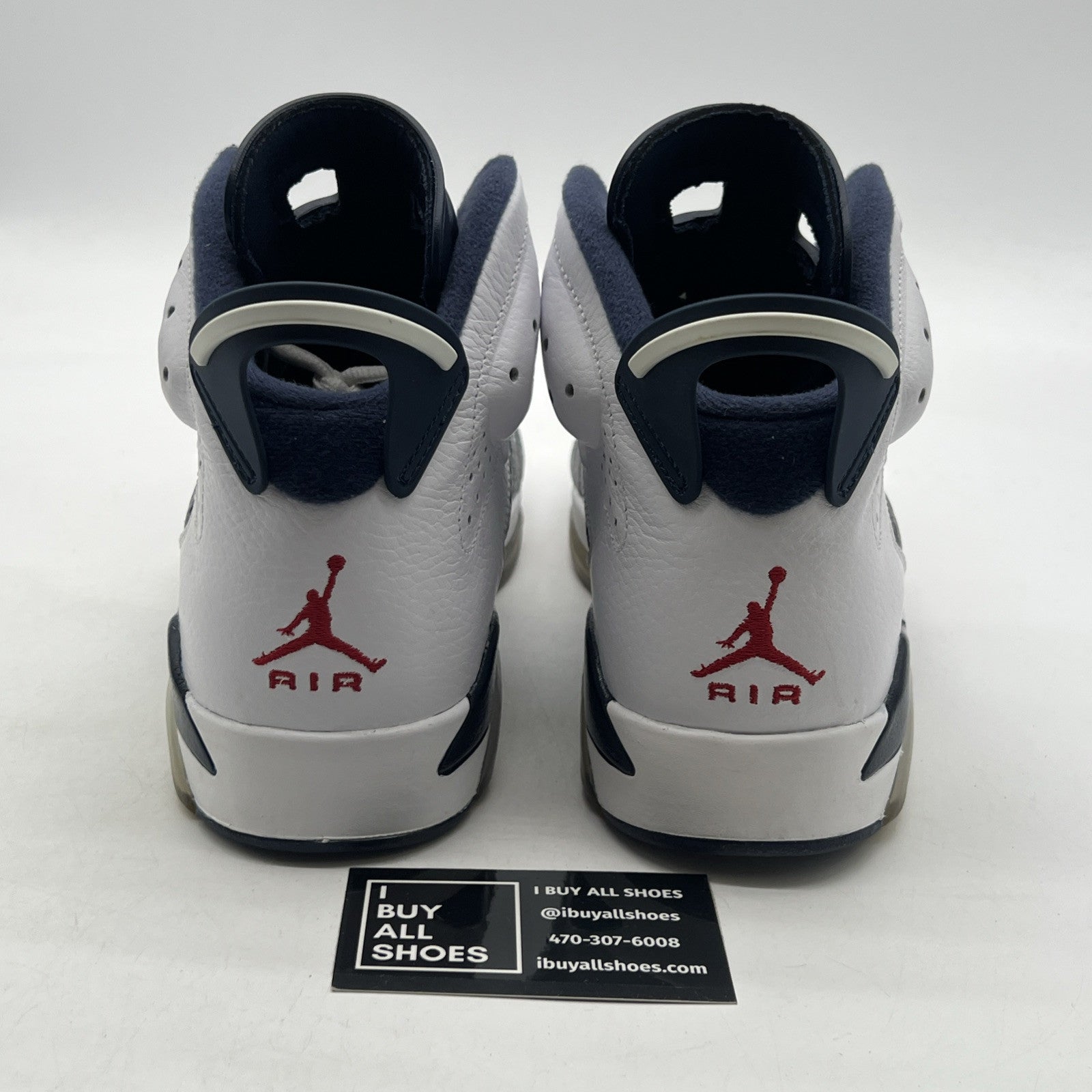 Size 9.5 - Air Jordan 6 Retro 2012 Olympic (384664-130)