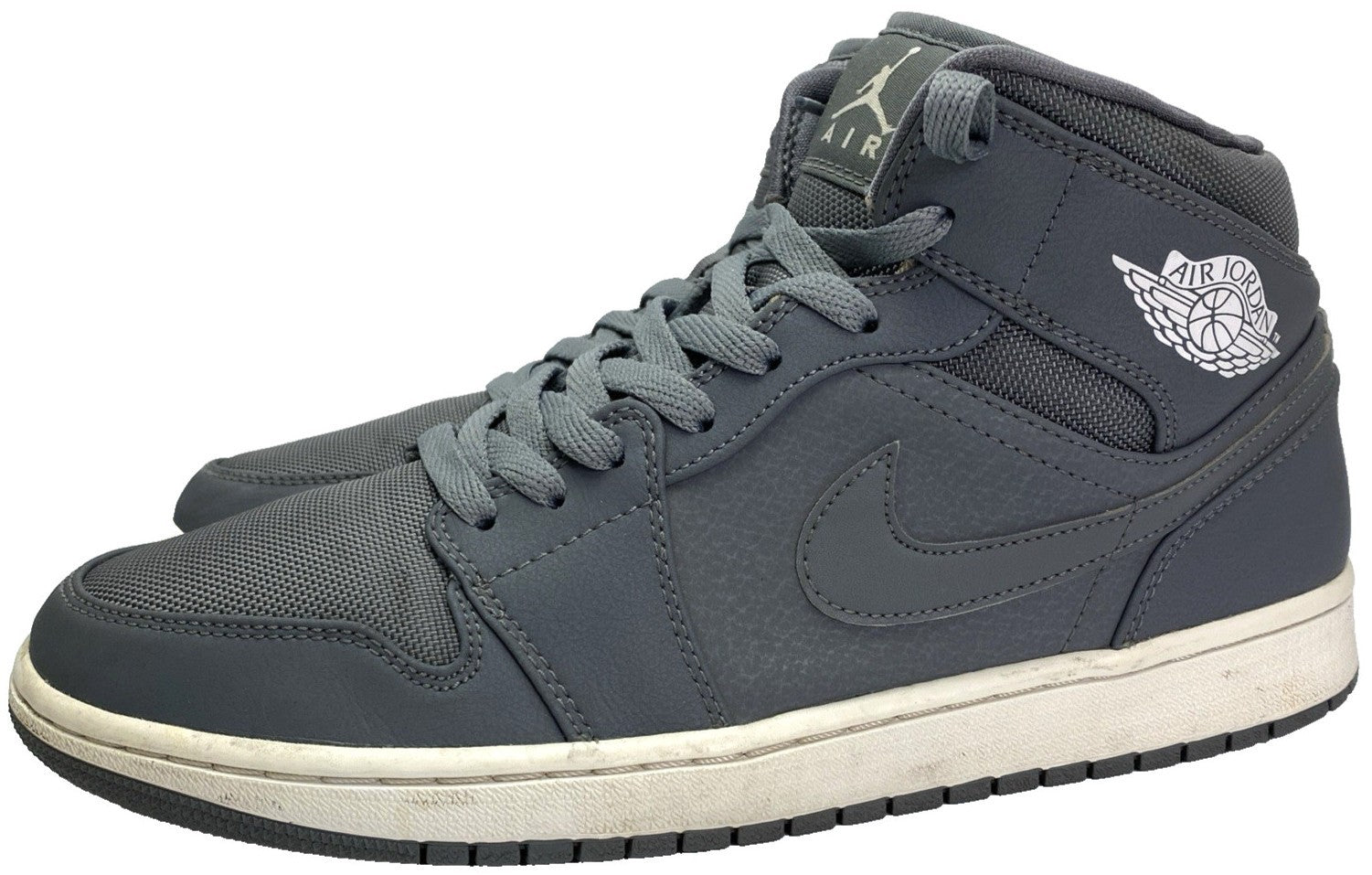 Size 12 - Air Jordan 1 Retro Mid Cool Grey (554724-022)