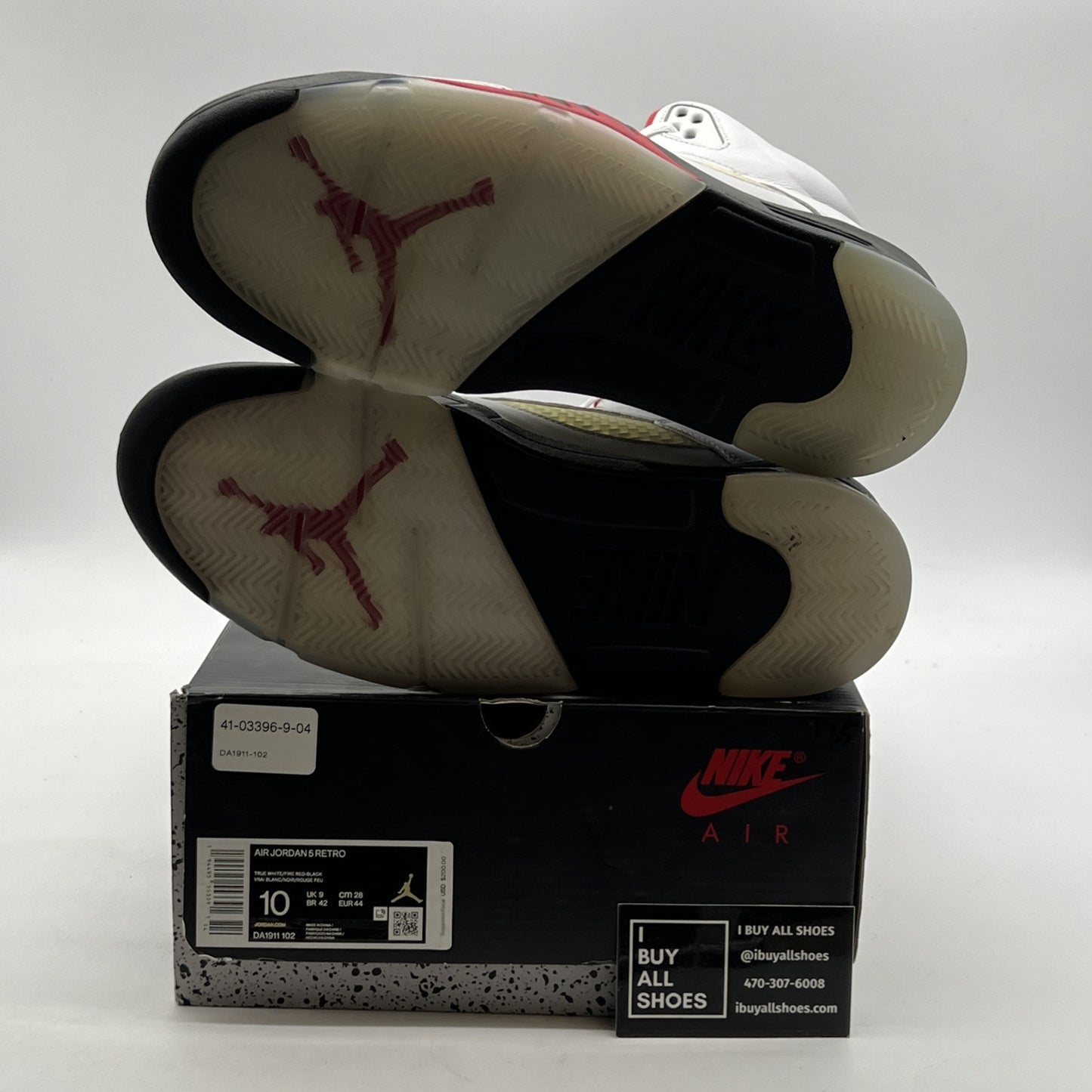 Size 10 - Air Jordan 5 Retro Mid Fire Red (DA1911-102)