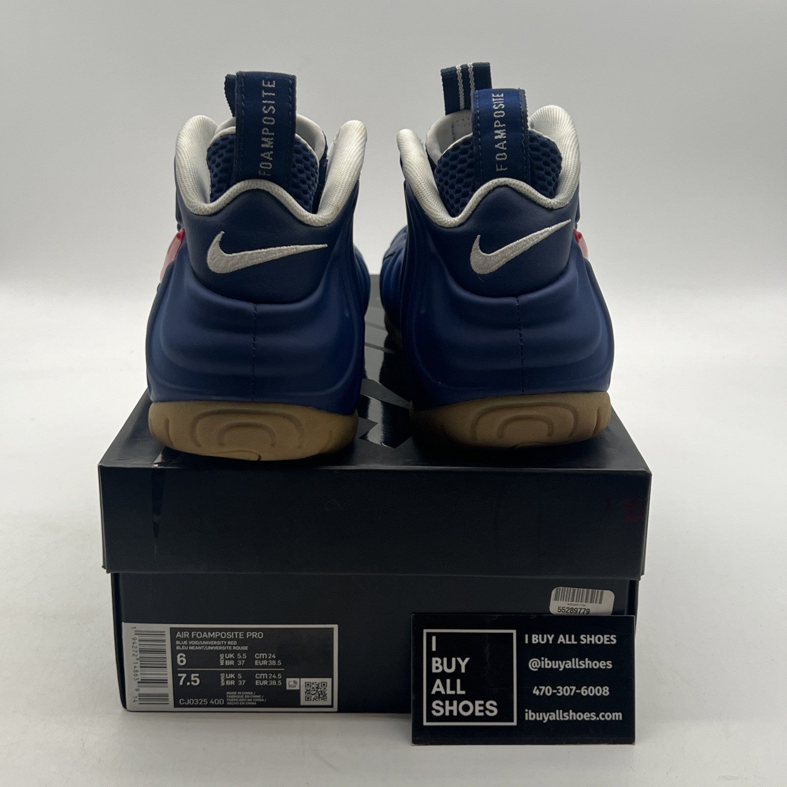 Size 6 - Nike Air Foamposite Pro USA (CJ0325-400)
