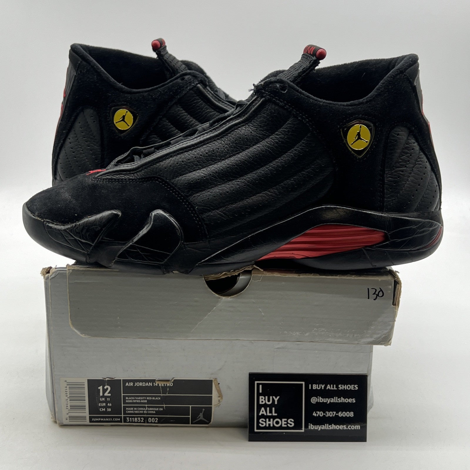Size 12 - Air Jordan 14 Retro 2005 Last Shot (311832-002)