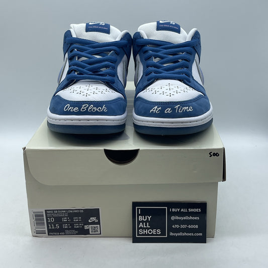 Size 10 - Nike SB Dunk Low x Born x Raised One Block At A Time Suede (FN7819-400