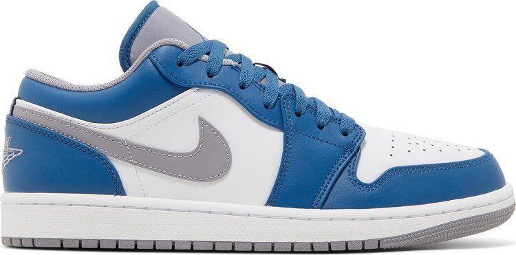 Size 11 - Air Jordan 1 Low True Blue Cement (553558-412)
