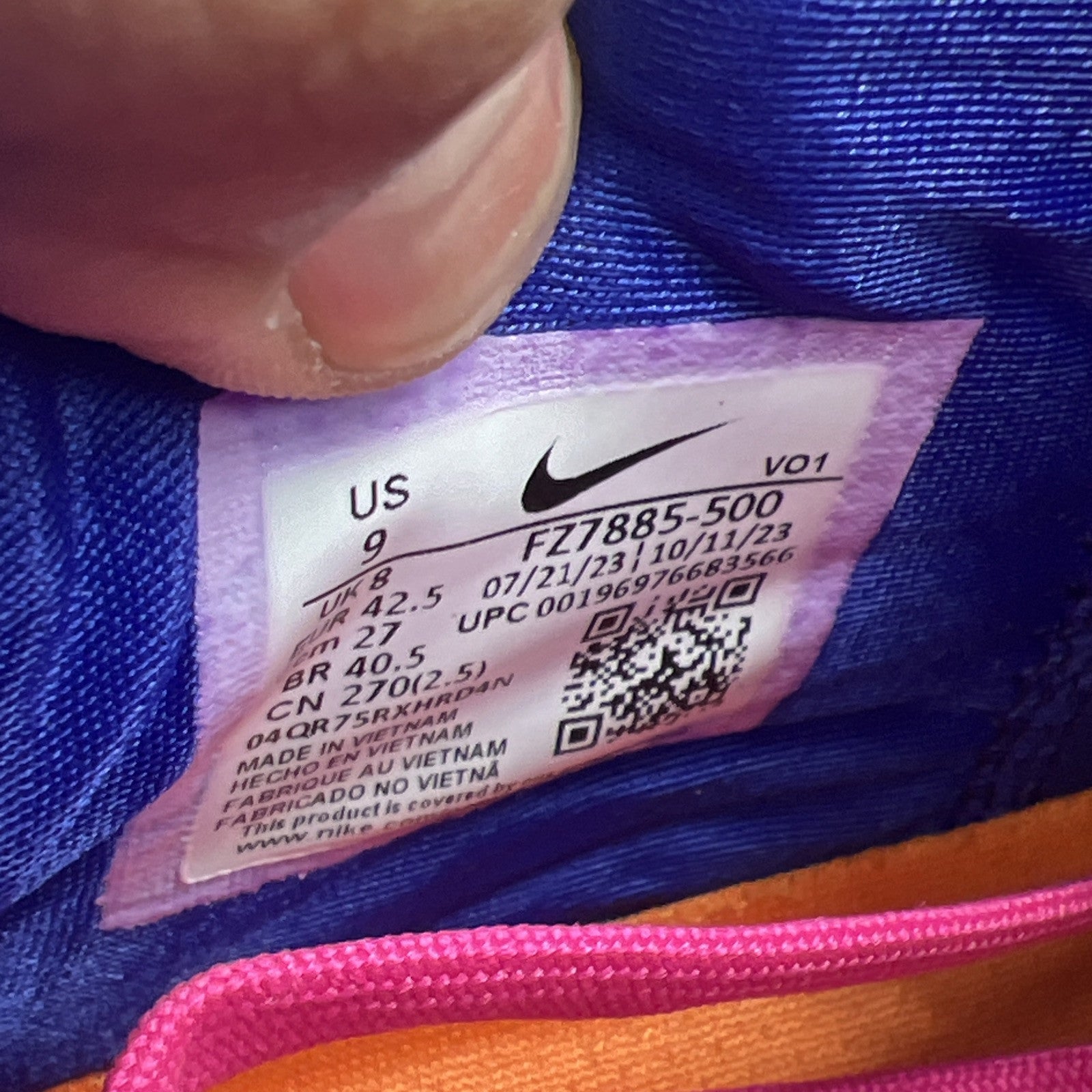 Size 9 - Nike Zoom LeBron NXXT Gen Ampd IPS I Promise (FZ7885-500)