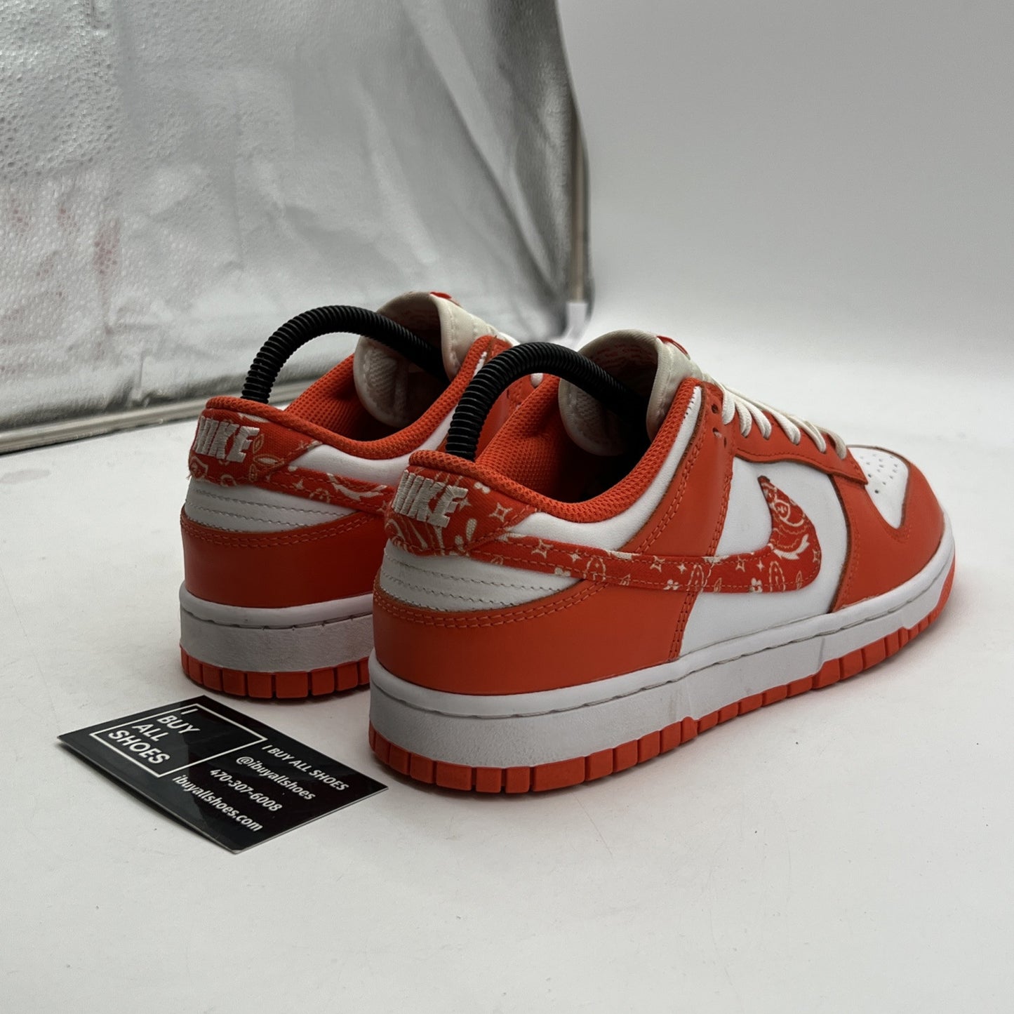 Size 9W - Nike Dunk Low Orange Paisley W (DH4401-103)