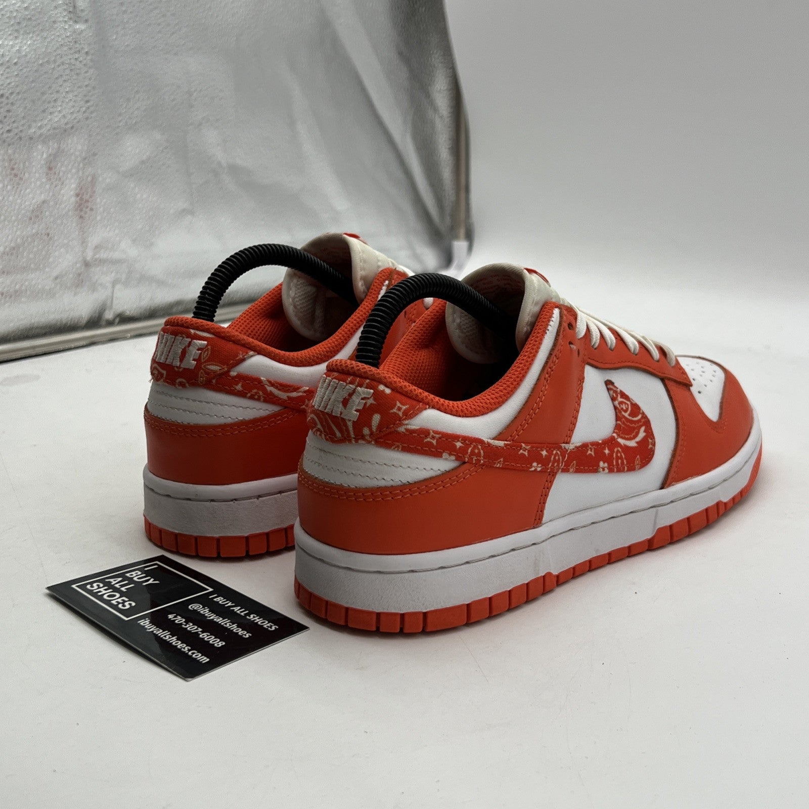 Size 9W - Nike Dunk Low Orange Paisley W (DH4401-103)