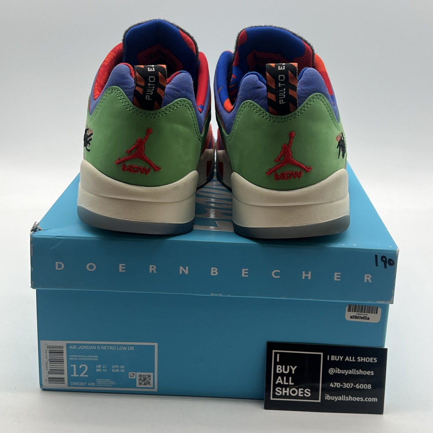 Size 12 - Air Jordan 5 Retro Low Doernbecher 2022 (DR6287-476)