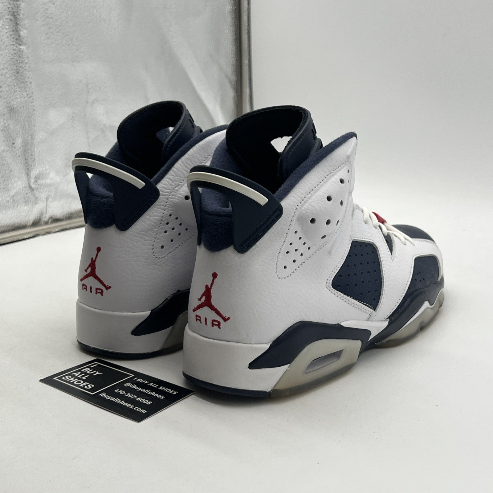 Size 9.5 - Air Jordan 6 Retro 2012 Olympic (384664-130)
