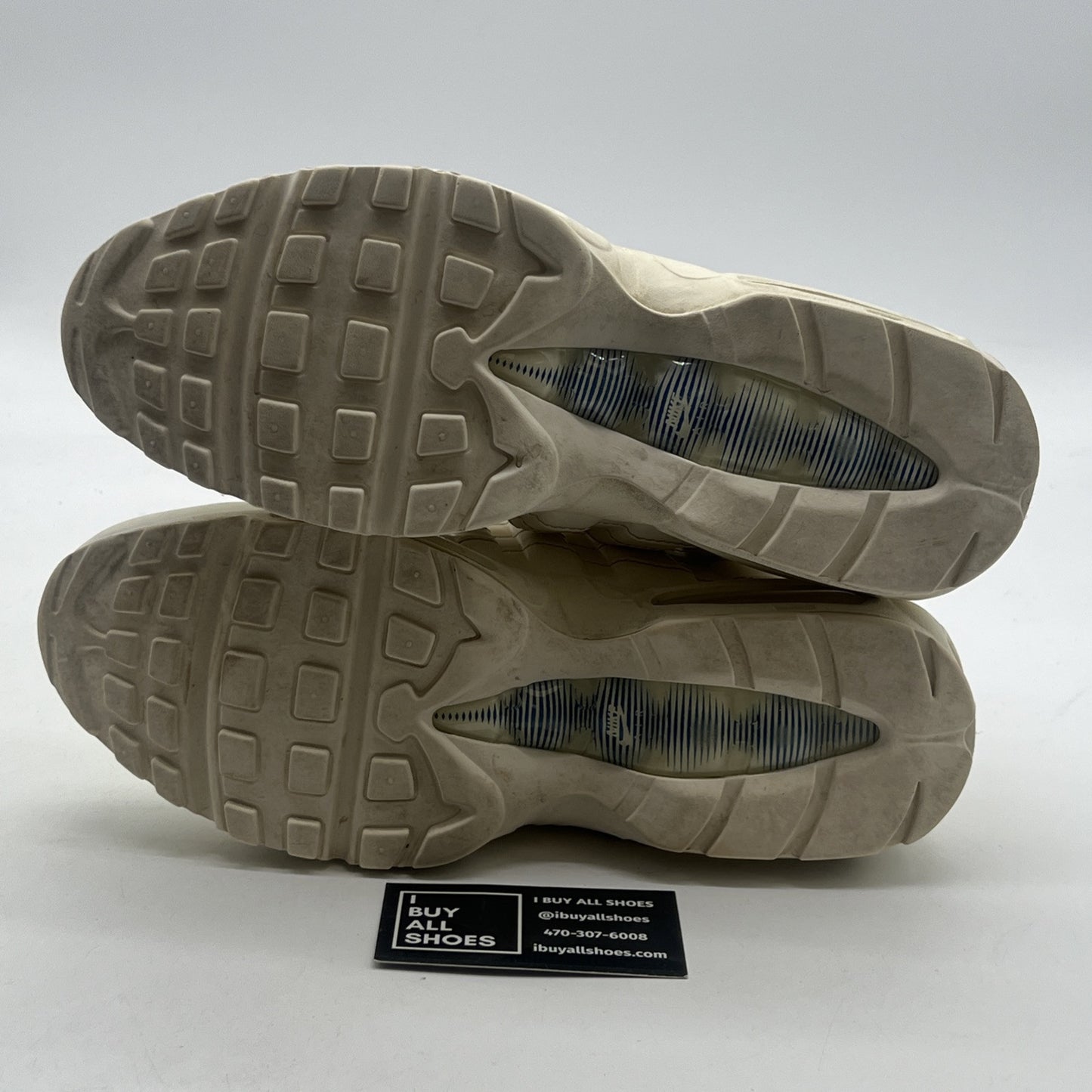 Size 9.5 - Nike Air Max 95 TT Pull Tab Sail (AJ1844-101)