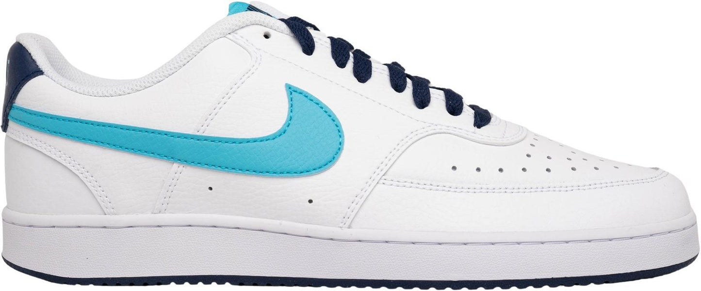 Size 12 - Nike Court Vision Low White Turquoise Blue (DM1187-100)
