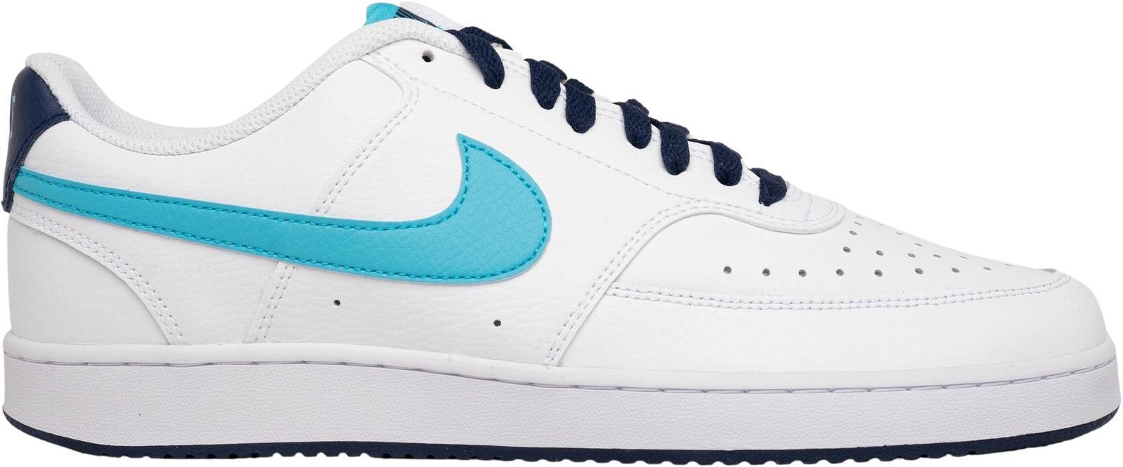 Size 12 - Nike Court Vision Low White Turquoise Blue (DM1187-100)