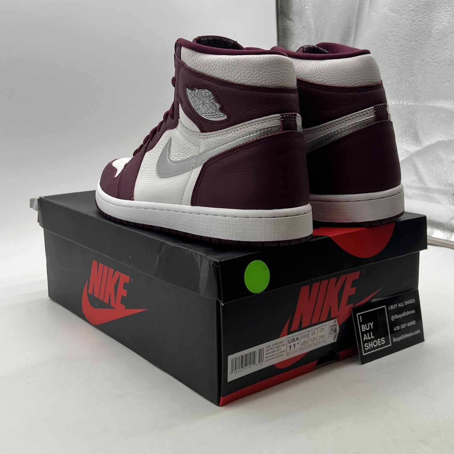 Size 11.5 - Air Jordan 1 Retro High OG Bordeaux (555088-611)