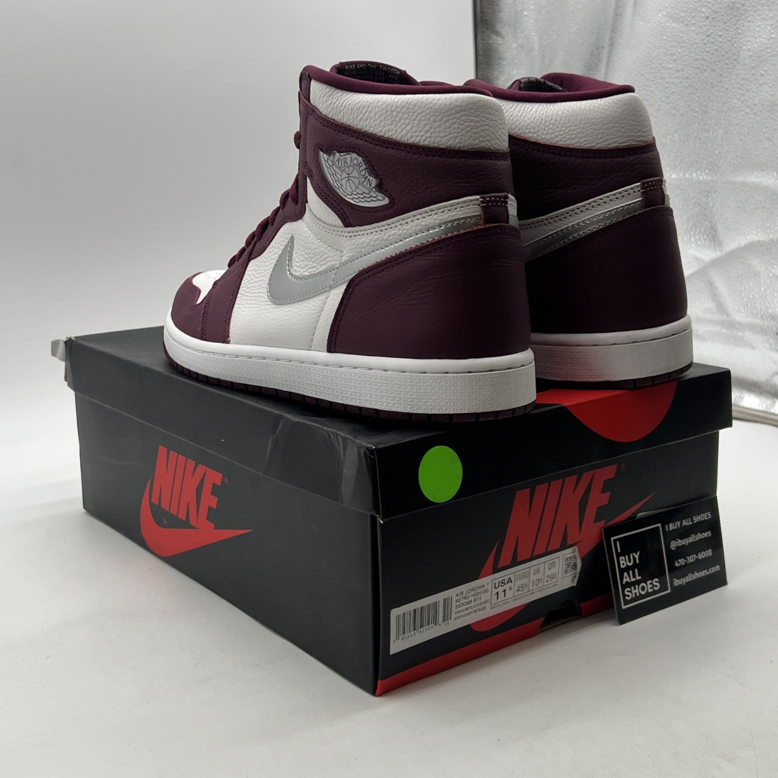 Size 11.5 - Air Jordan 1 Retro High OG Bordeaux (555088-611)