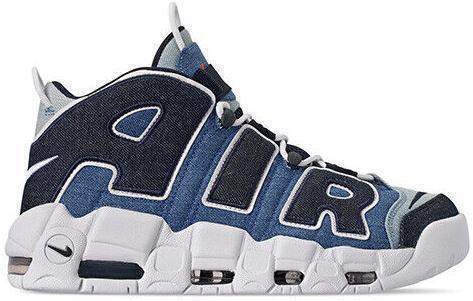 Size 10.5 - Nike Air More Uptempo 96 Denim Blue White Suede (CJ6125-100)