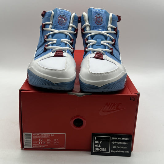 Size 10 - Nike Zoom LeBron 3 Houston Oilers (AO2434-400)