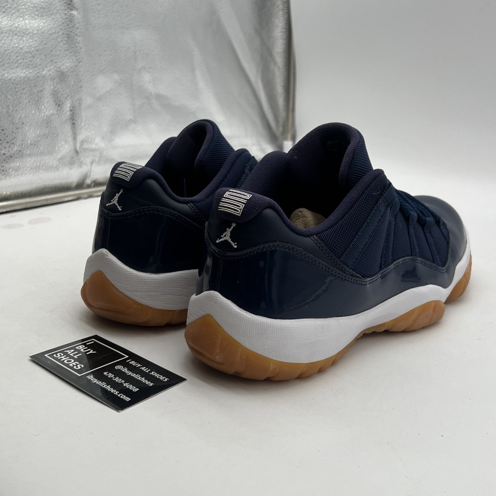 Size 11 - Air Jordan 11 Retro Low Navy Gum (528895-405)