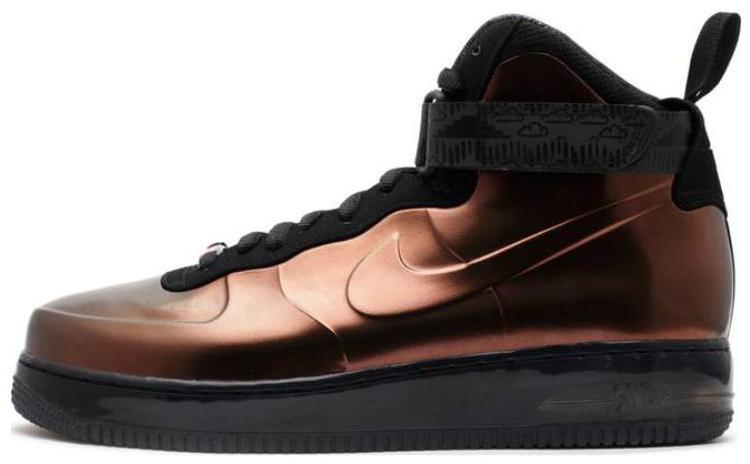 Size 10.5 - Nike Air Force 1 Foamposite Bhm Qs Black History Month (586582-800)