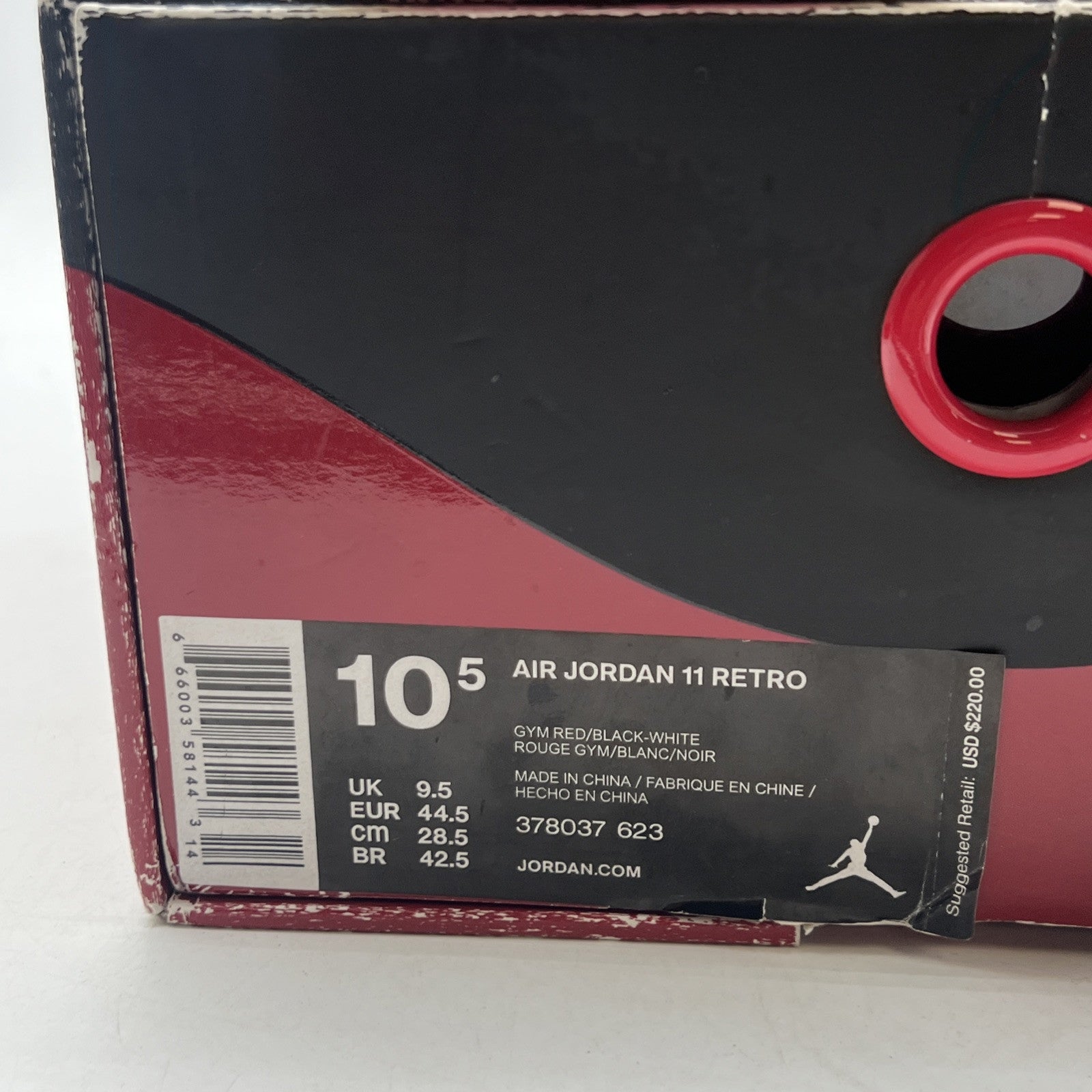 Size 10.5 - Air Jordan 11 Retro High Win Like '96 (378037-623)
