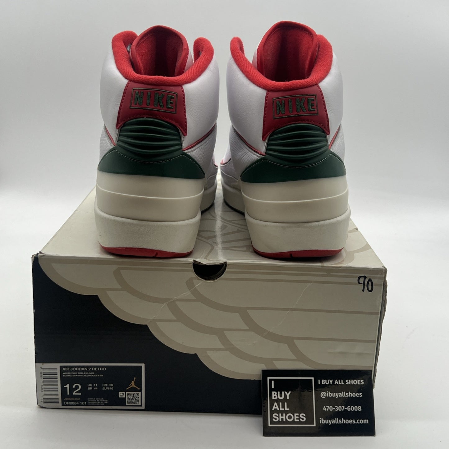 Size 12 - Air Jordan 2 Retro Origins (DR8884-101)
