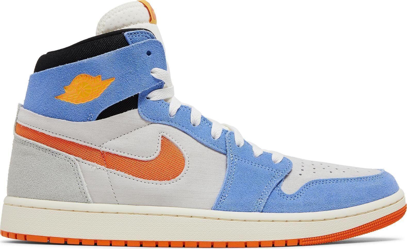 Size 13 - Air Jordan 1 Zoom Comfort 2 High Royal Pulse Alpha Orange (DV1307-184)