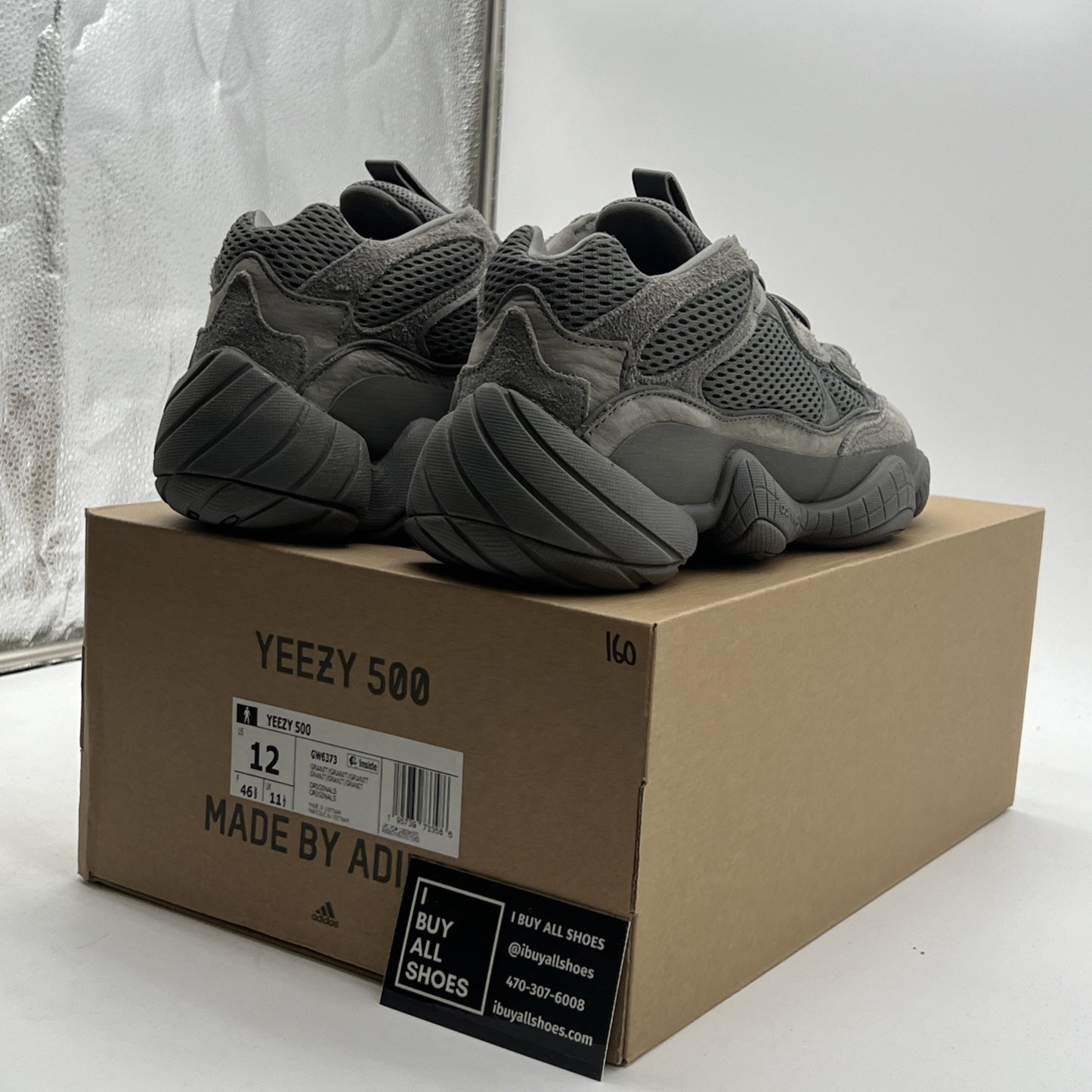 Size 12 - Adidas Yeezy 500 Granite 2022 (GW6373)