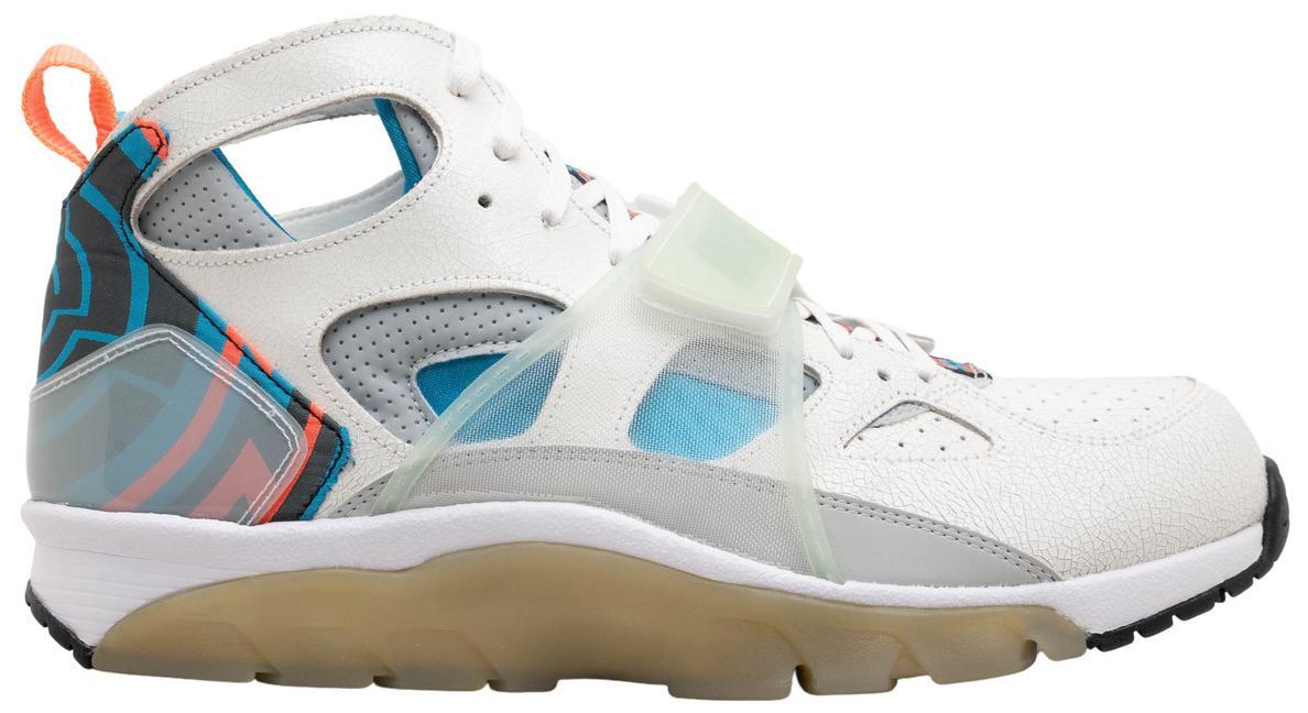 Size 10.5 - Nike Air Trainer Huarache Premium White Leather (647591-101)